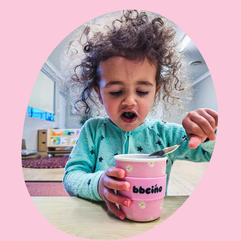Daisy Baby in Pink; BambinoCino (240ml ONLY)