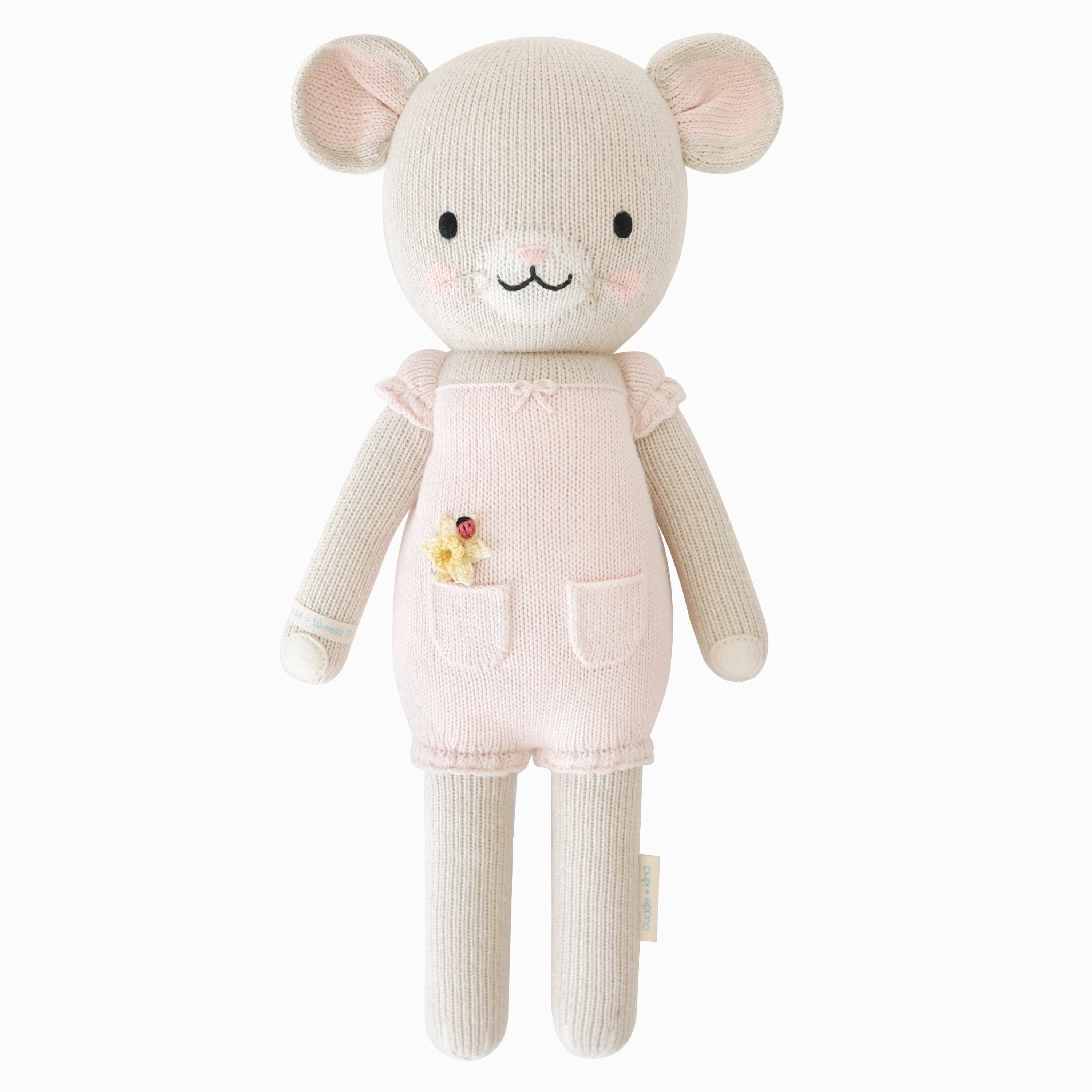 Beatrice the mouse (blush): Regular - 20"