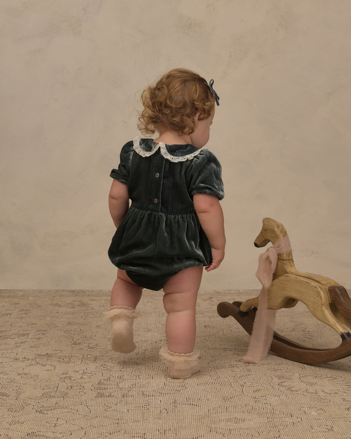 Elizabeth Romper - Green