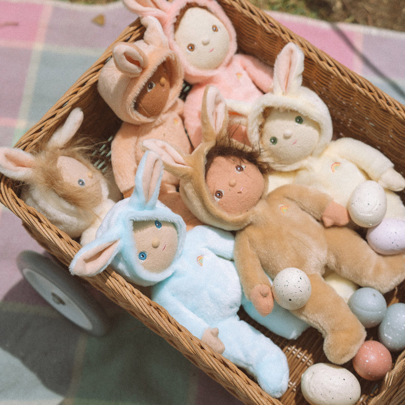 Dinky Dinkums - Fluffle Family - Bucky Bunny - Latte