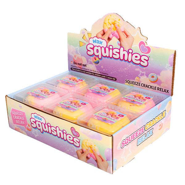 Wax Squishies® Donut Wax Crackle Fidget Toy (1pc)