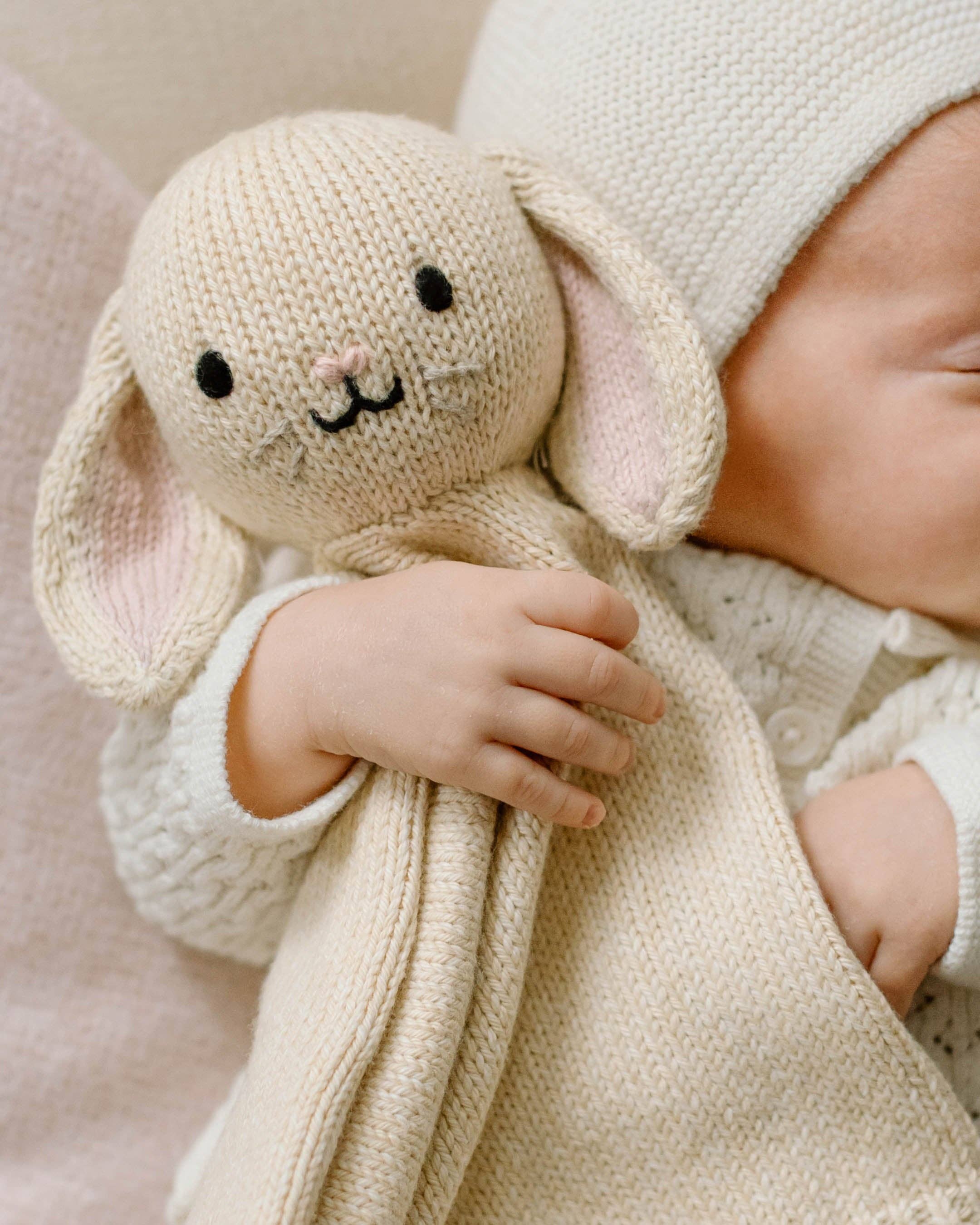 Baby Bunny Lovey (Oatmeal)