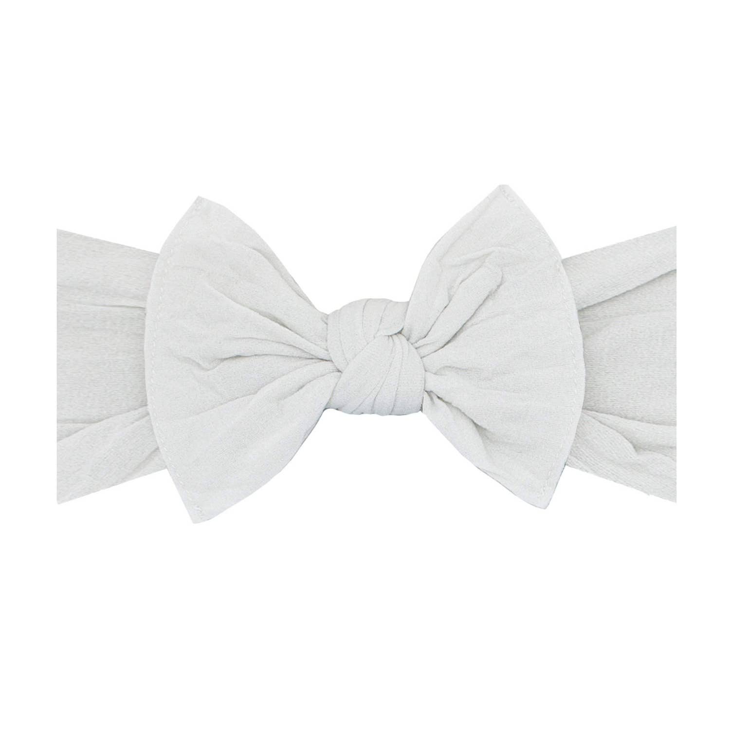 Baby Bling® The Original Knot Soft Nylon Headband: Ash