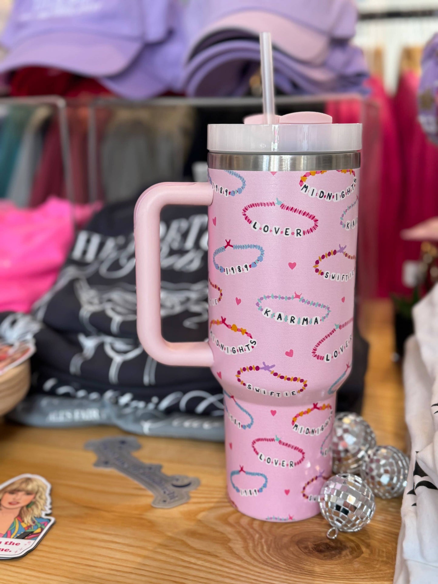 40oz Tumbler, Taylor Tumbler, Trendy Drinkware