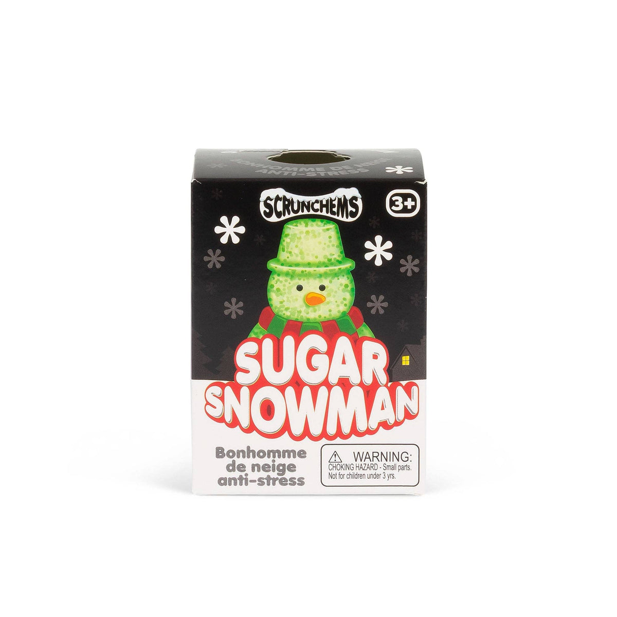 Scrunchems Sugar Snowman Squishy Toy