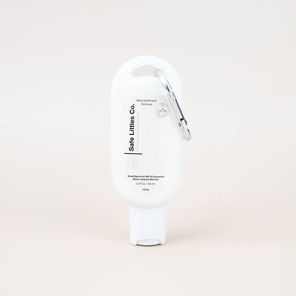 Kids natural, organic travel sunscreen stylish & convenient