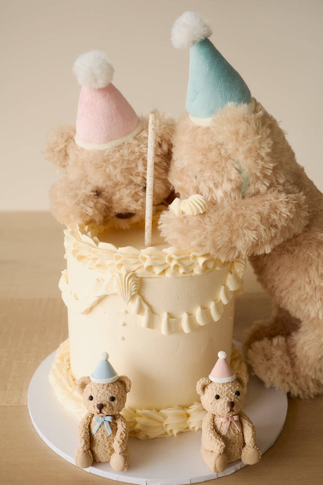 Birthday Teddy Bear Plush - Sky