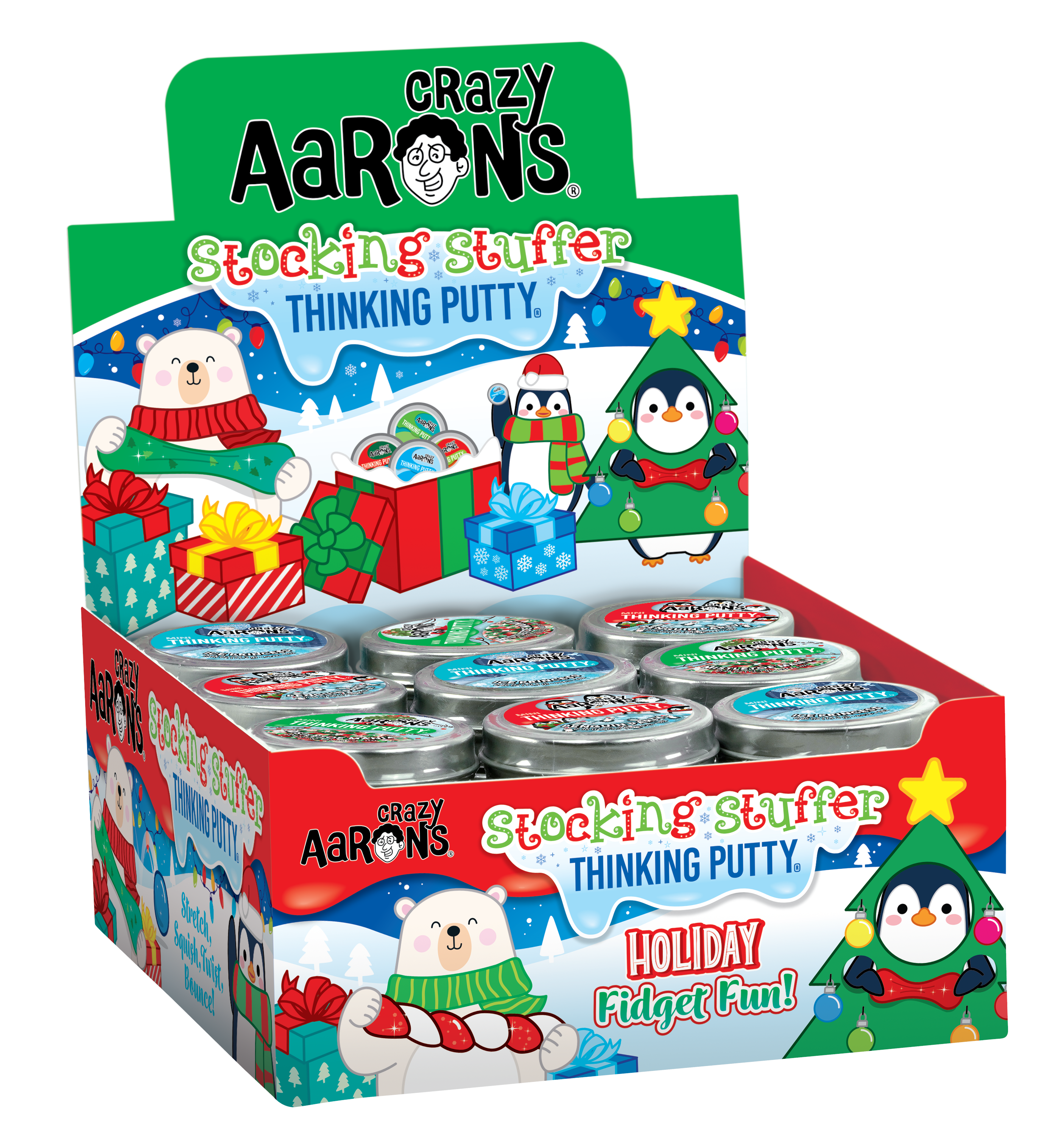 Puttyworld Holiday Tin