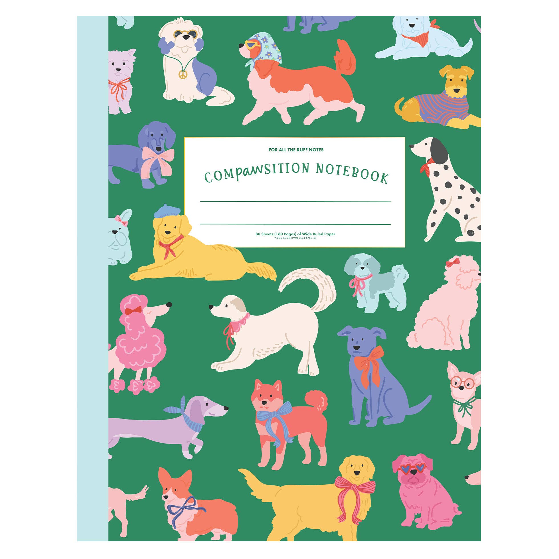 Dapper Dogs Composition Notebook