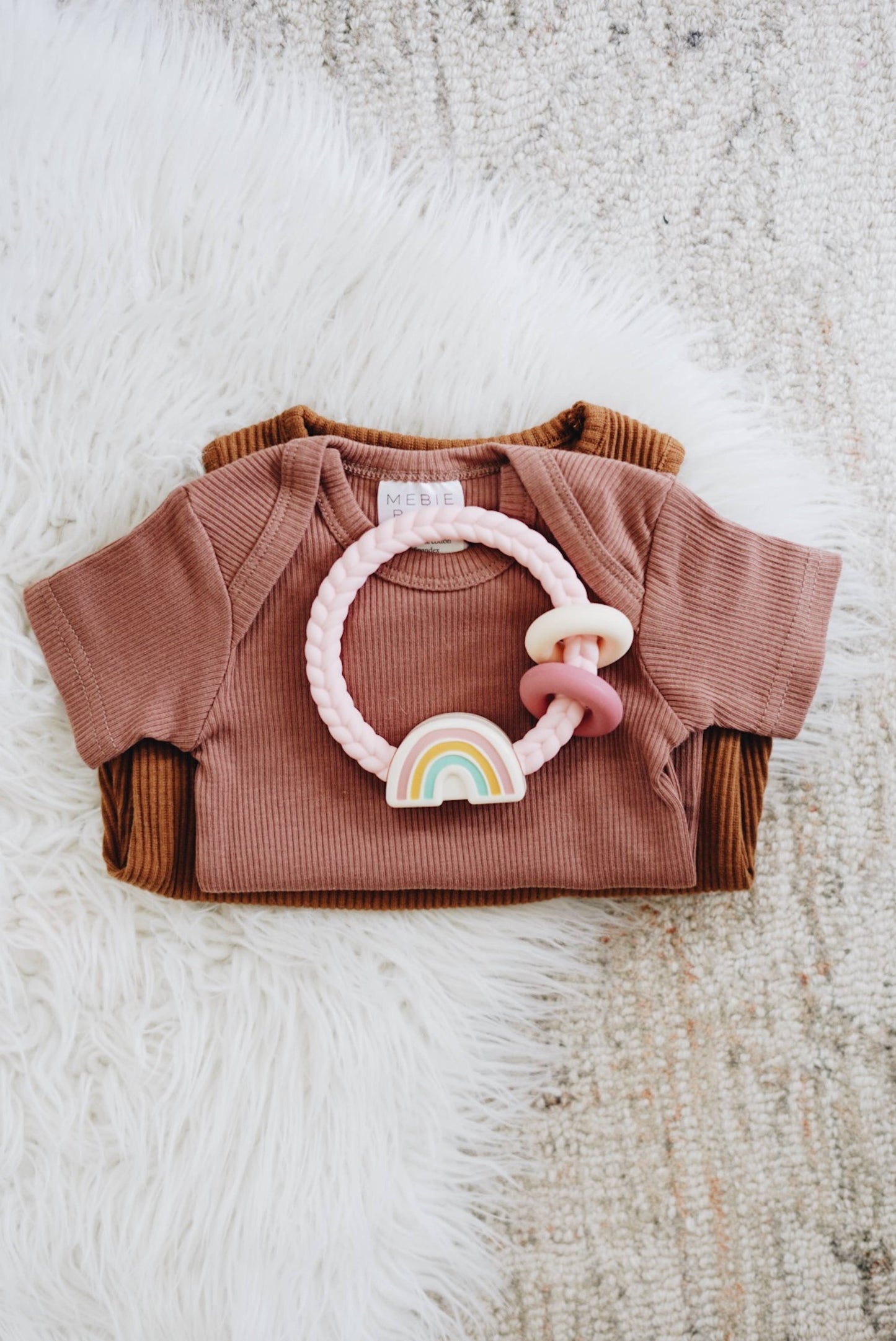 Ritzy Rattle™ Silicone Teether Rattles: Cactus
