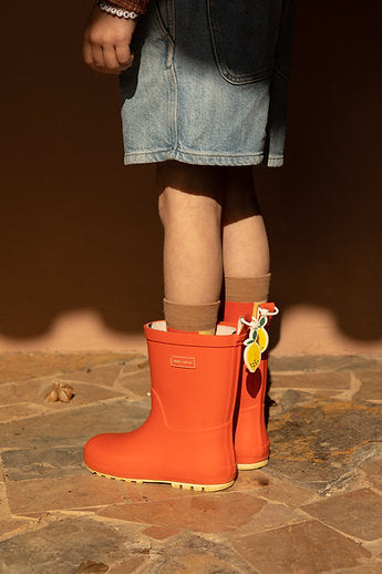 Rain boots • farmhouse • ladybird red