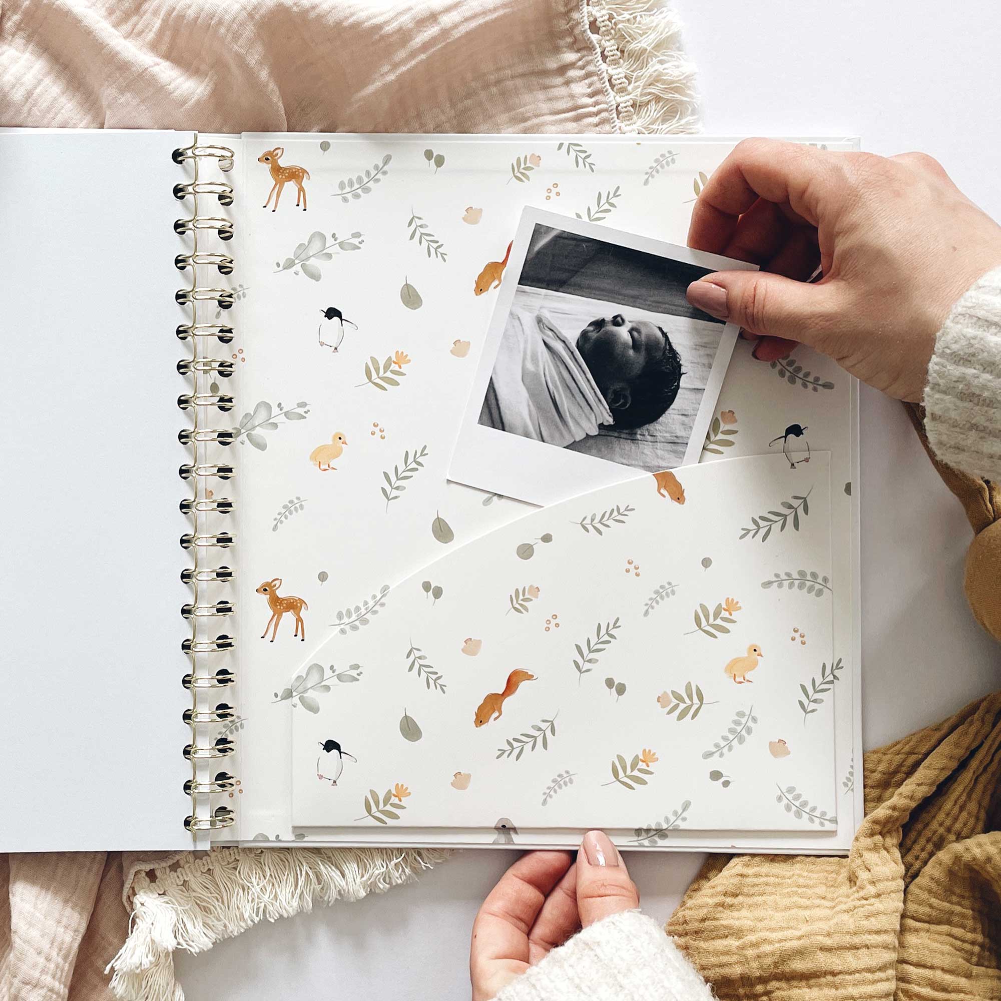 My Baby Book (Animals) Luxury Keepsake Memory Book