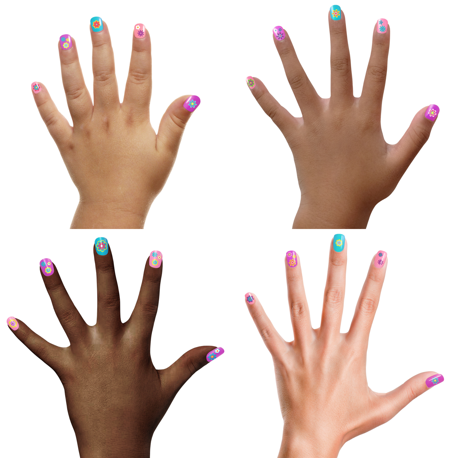 Flower Power Press-on Nails