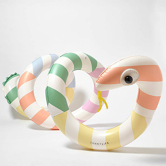 Giant Inflatable Noodle Poolside Sorbet Stripe