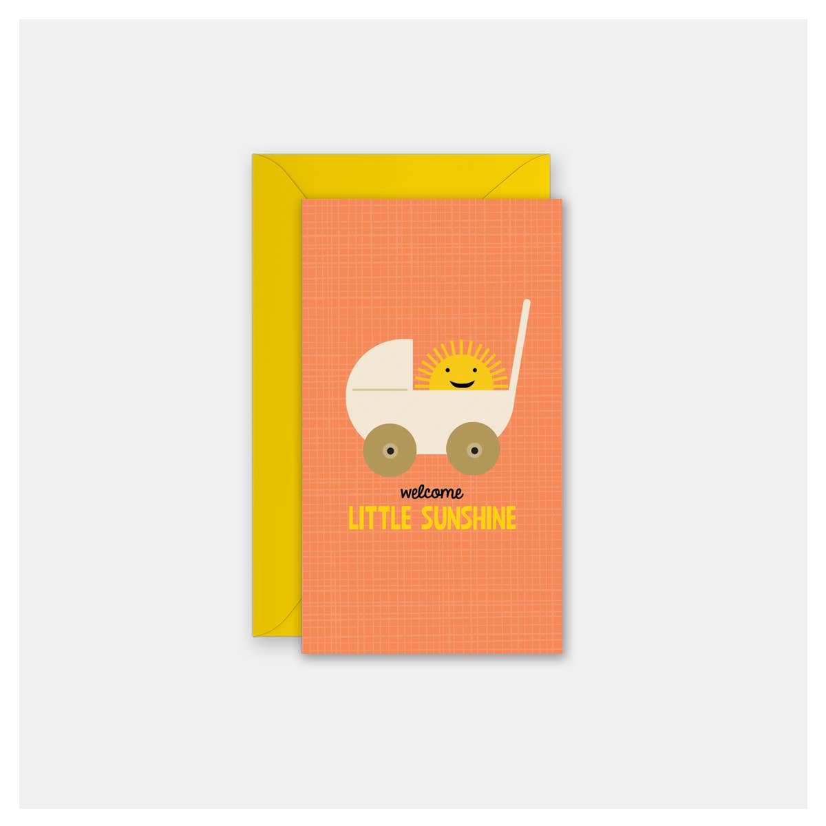 Little Sunshine Baby Stroller - Gift Enclosure Card