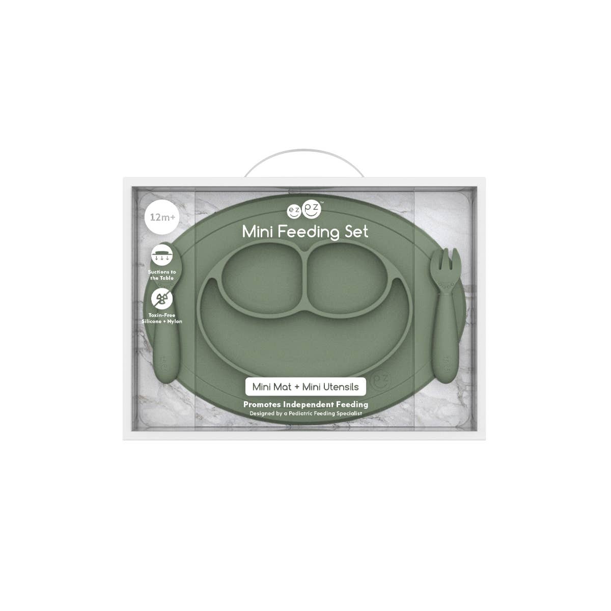 Mini Feeding Set (Toddler 12+ months): Blue