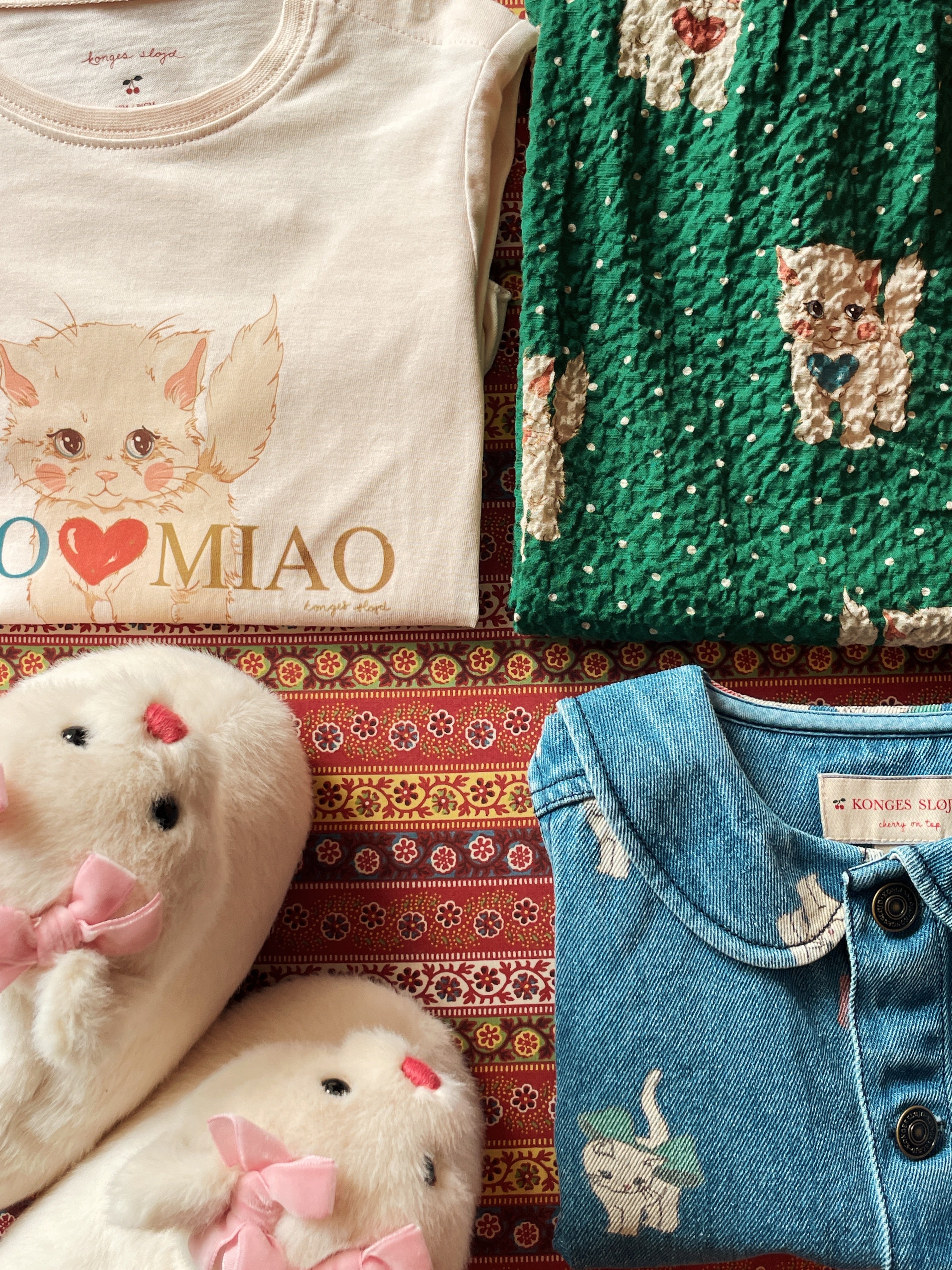 Magot Collar Jacket GOTS - Bow Kitty Denim