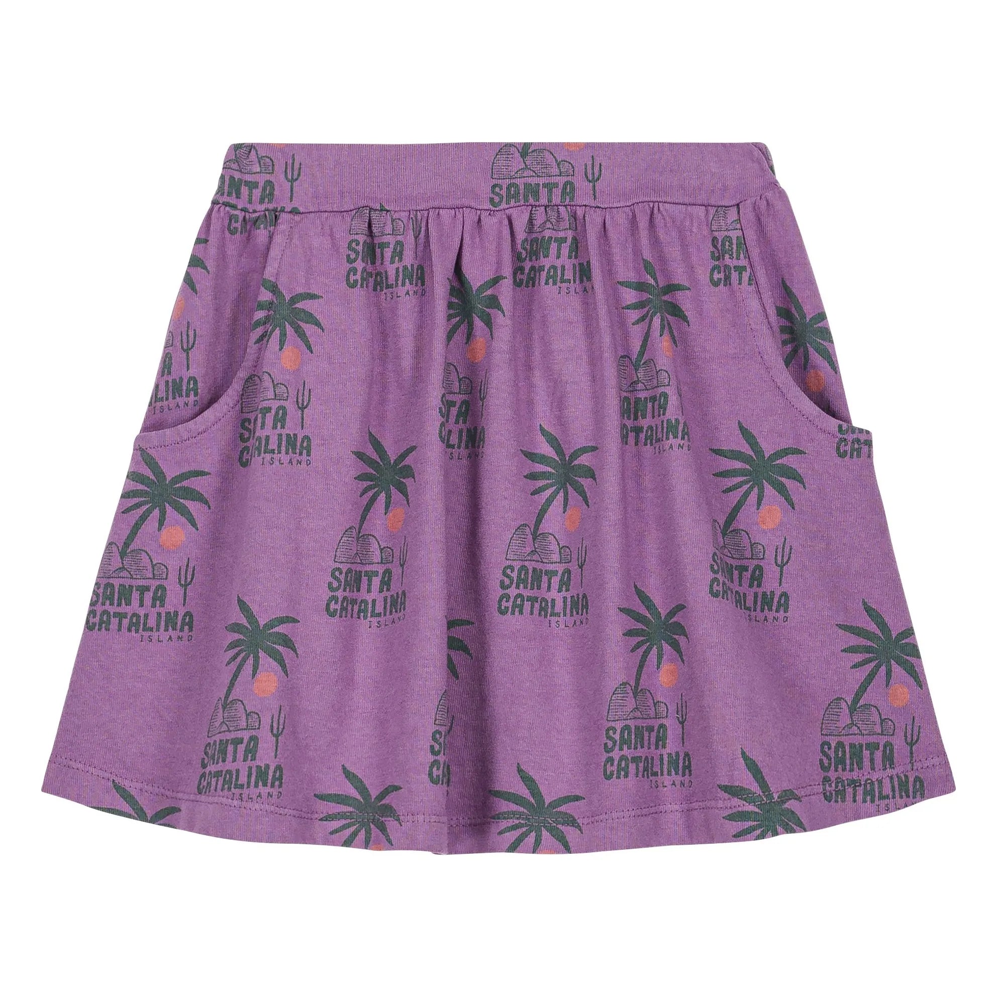 Jupe Oda - Green Palms