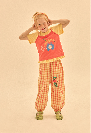 Banana Telephone Layered T-Shirt - Red Butter