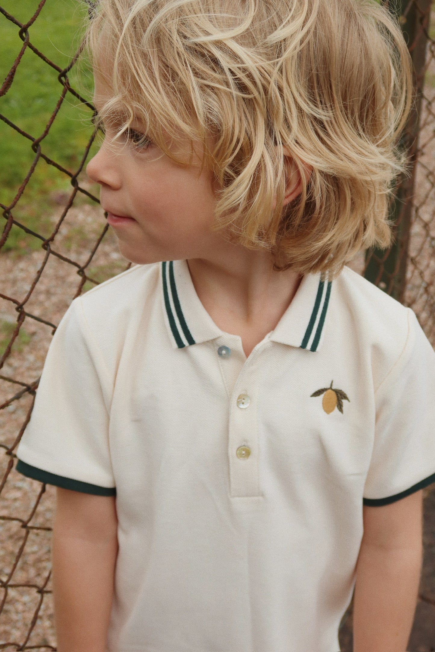 Florian Polo Shirt - Antique White