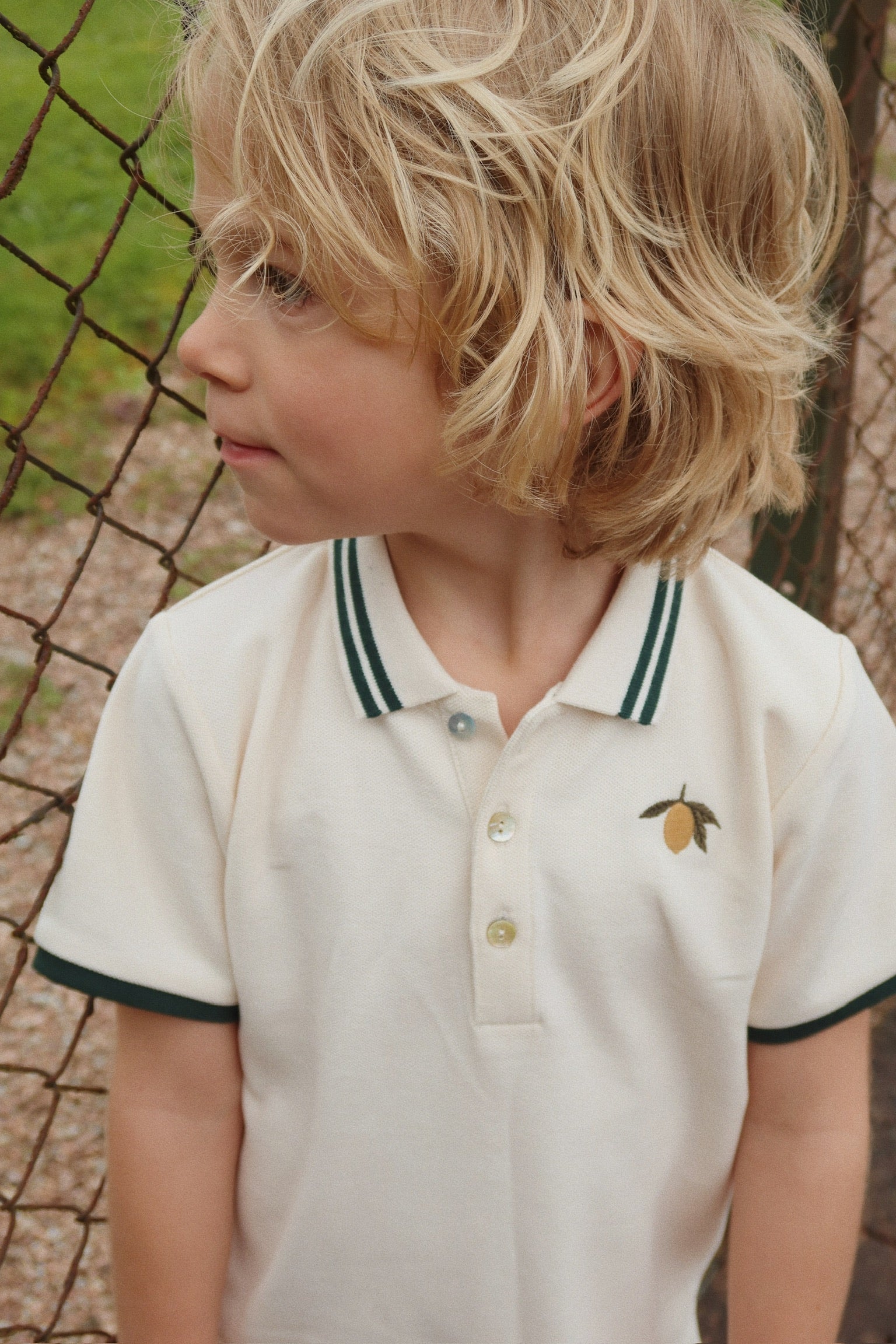 Florian Polo Shirt - Antique White