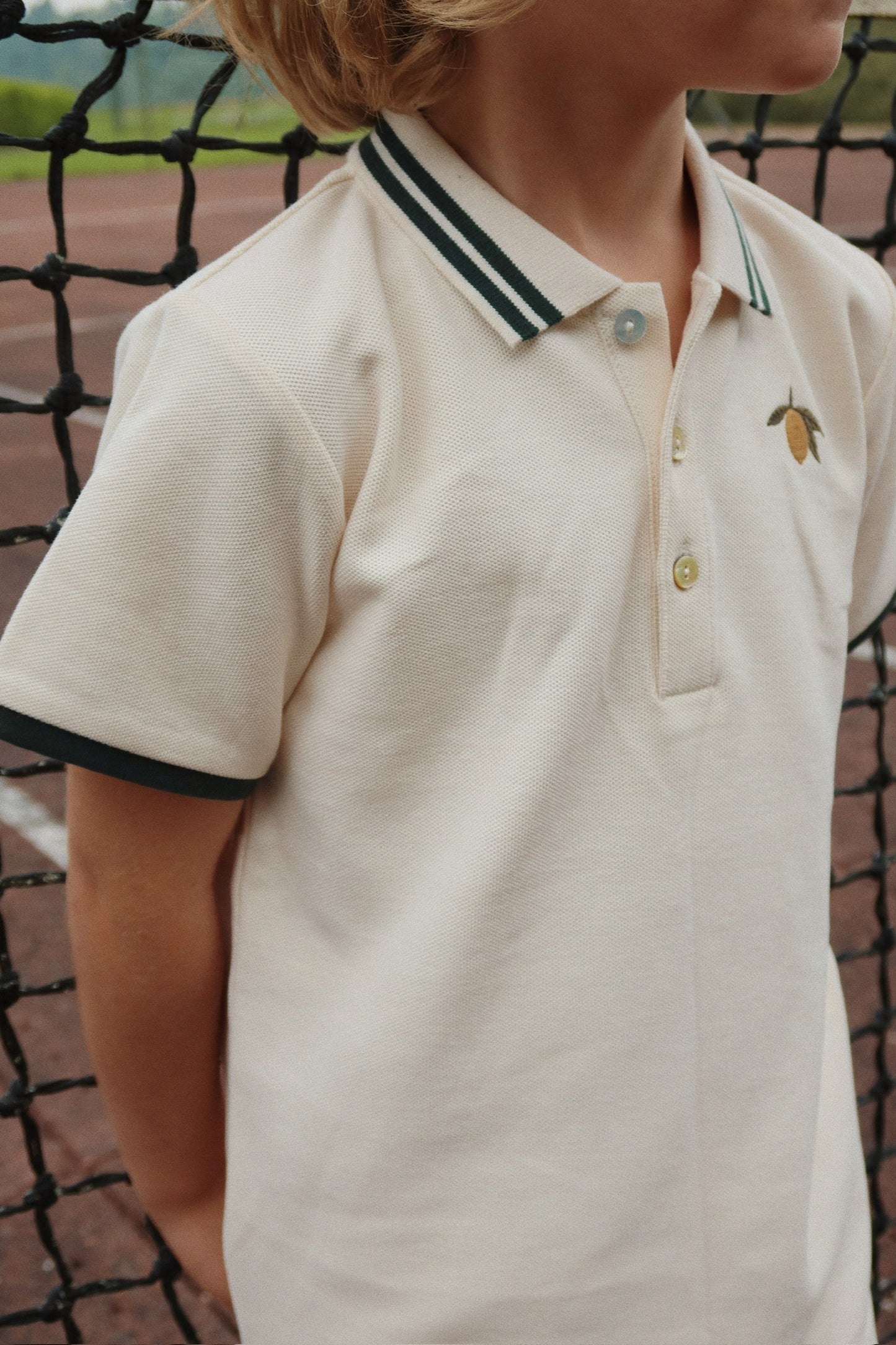 Florian Polo Shirt - Antique White