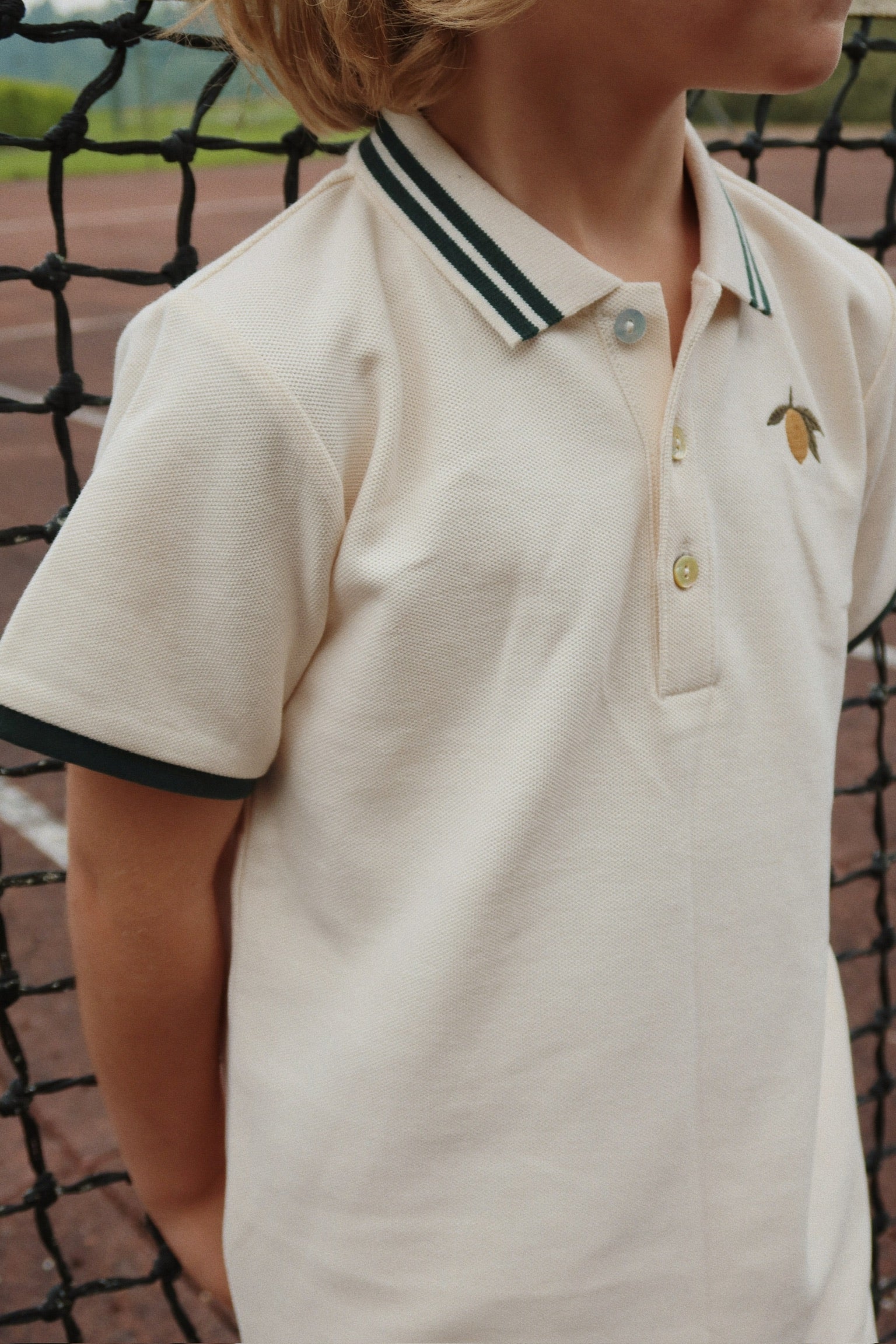Florian Polo Shirt - Antique White