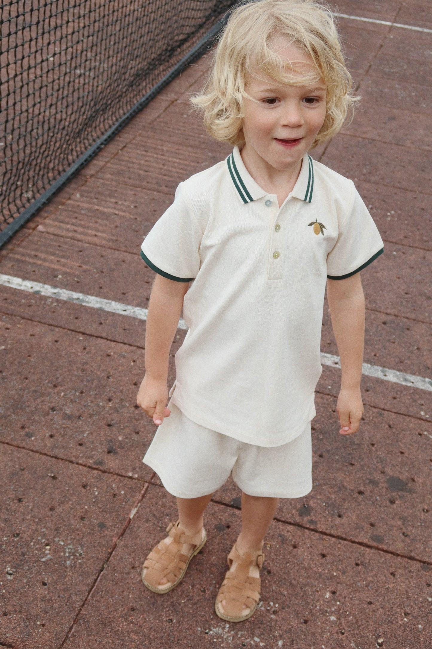 Florian Polo Shirt - Antique White