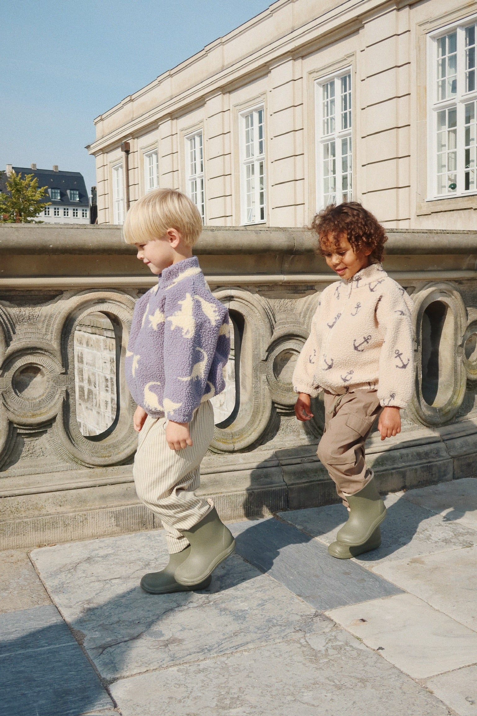 Jody Teddy Jacket - Dino Mist
