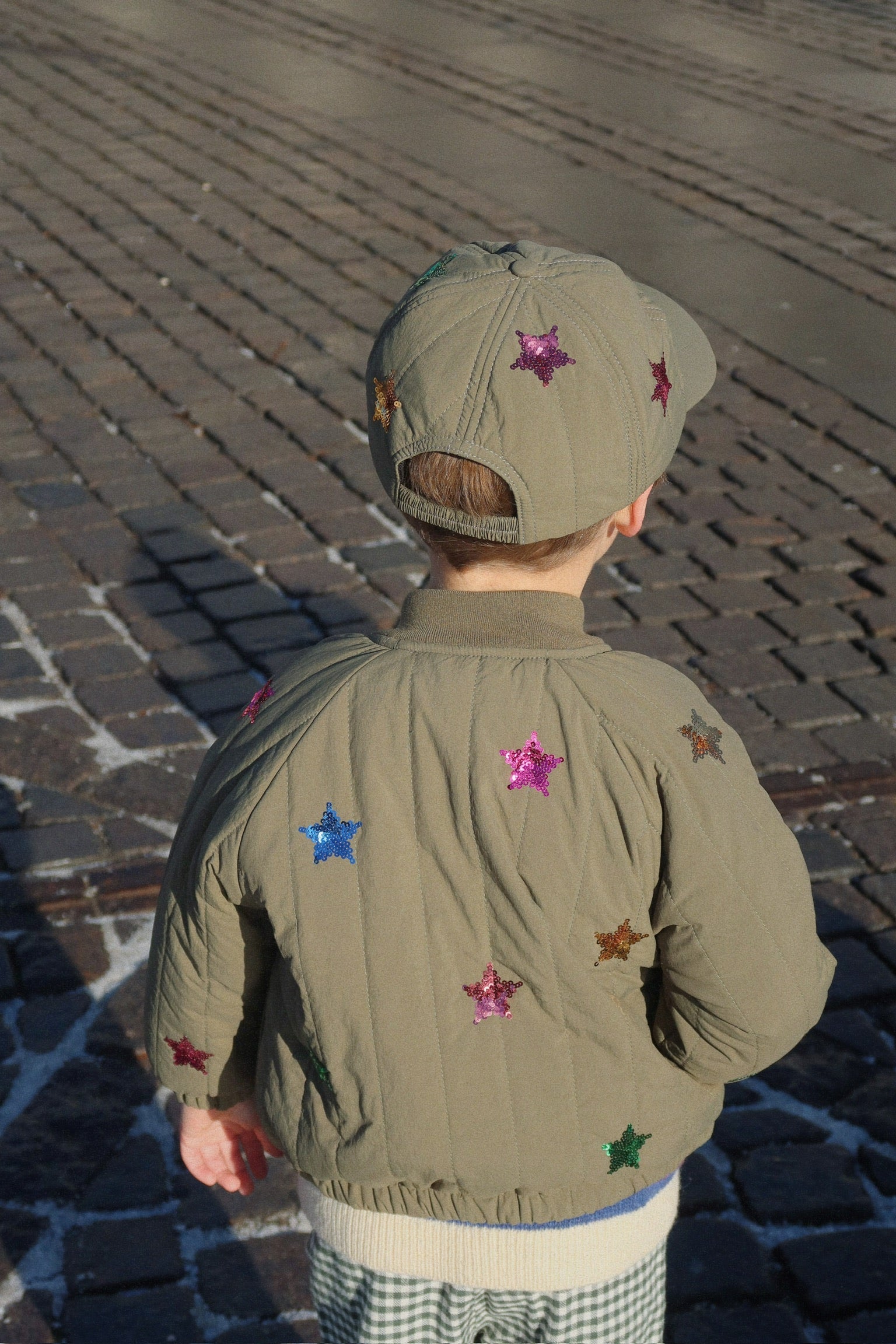 Juno Sequin Bomber Jacket - Kalamata