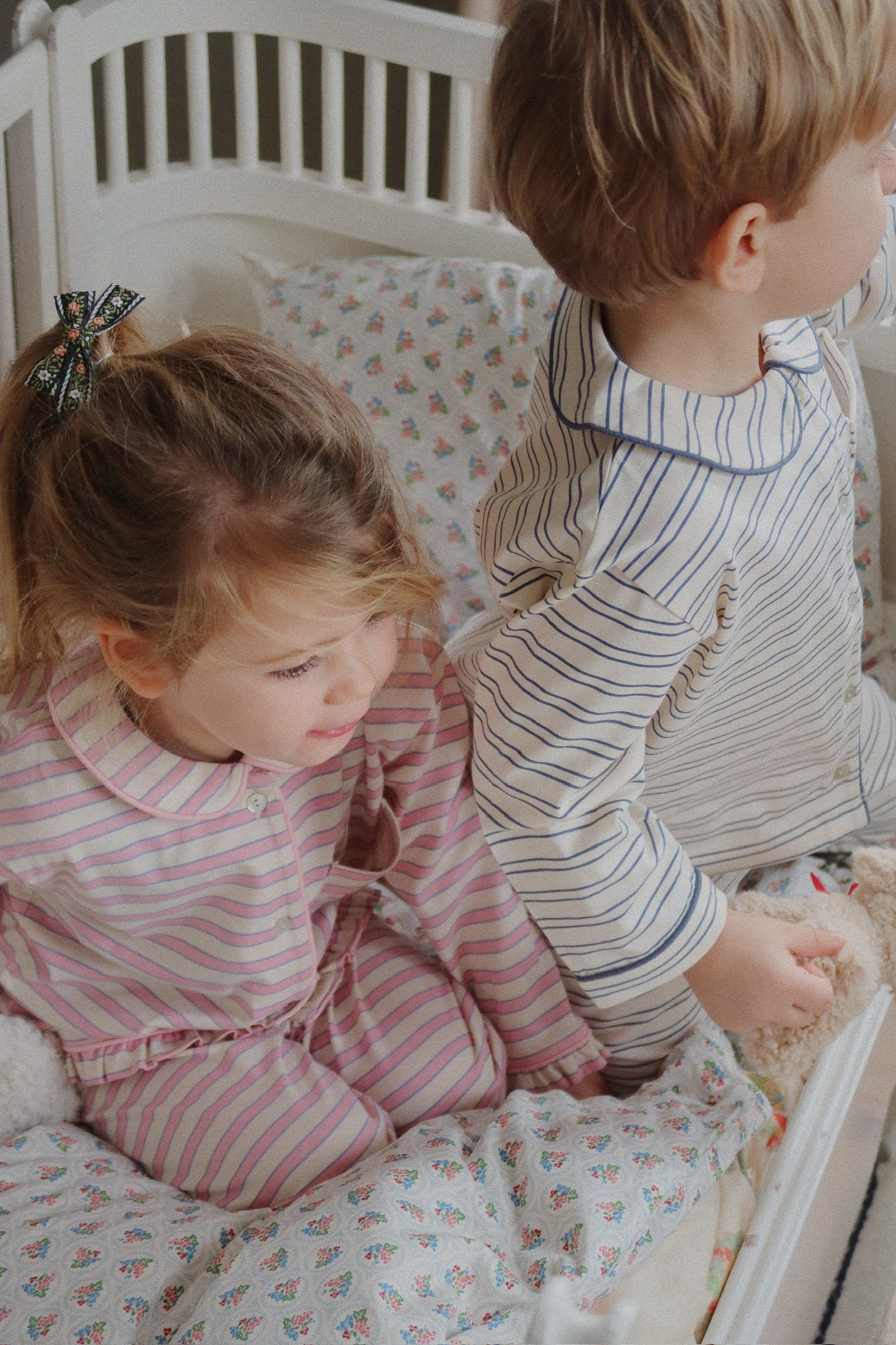 Pio Set Gots - Indigo Butter Stripe