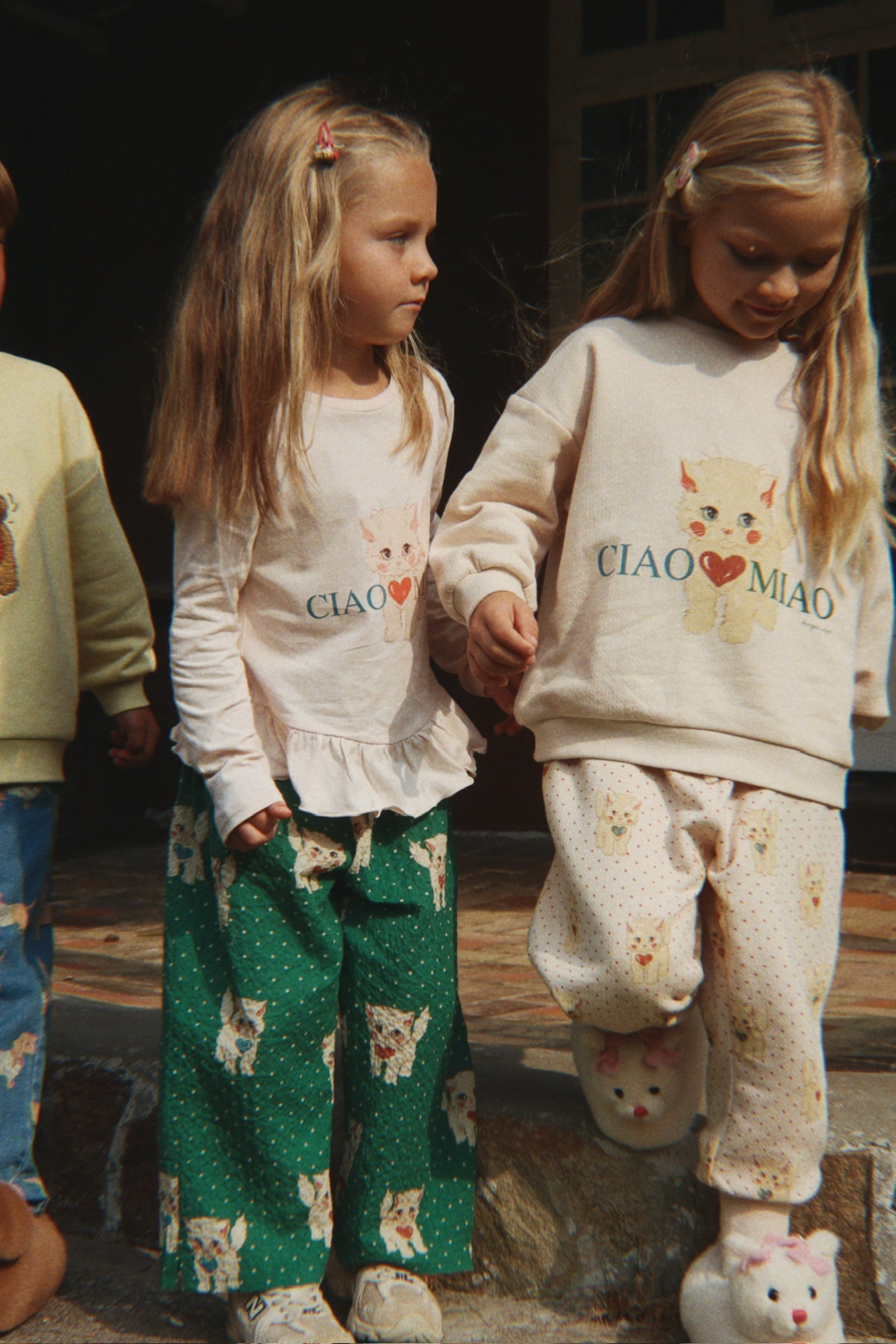 Elin Pants GOTS - Dot Miao Verde