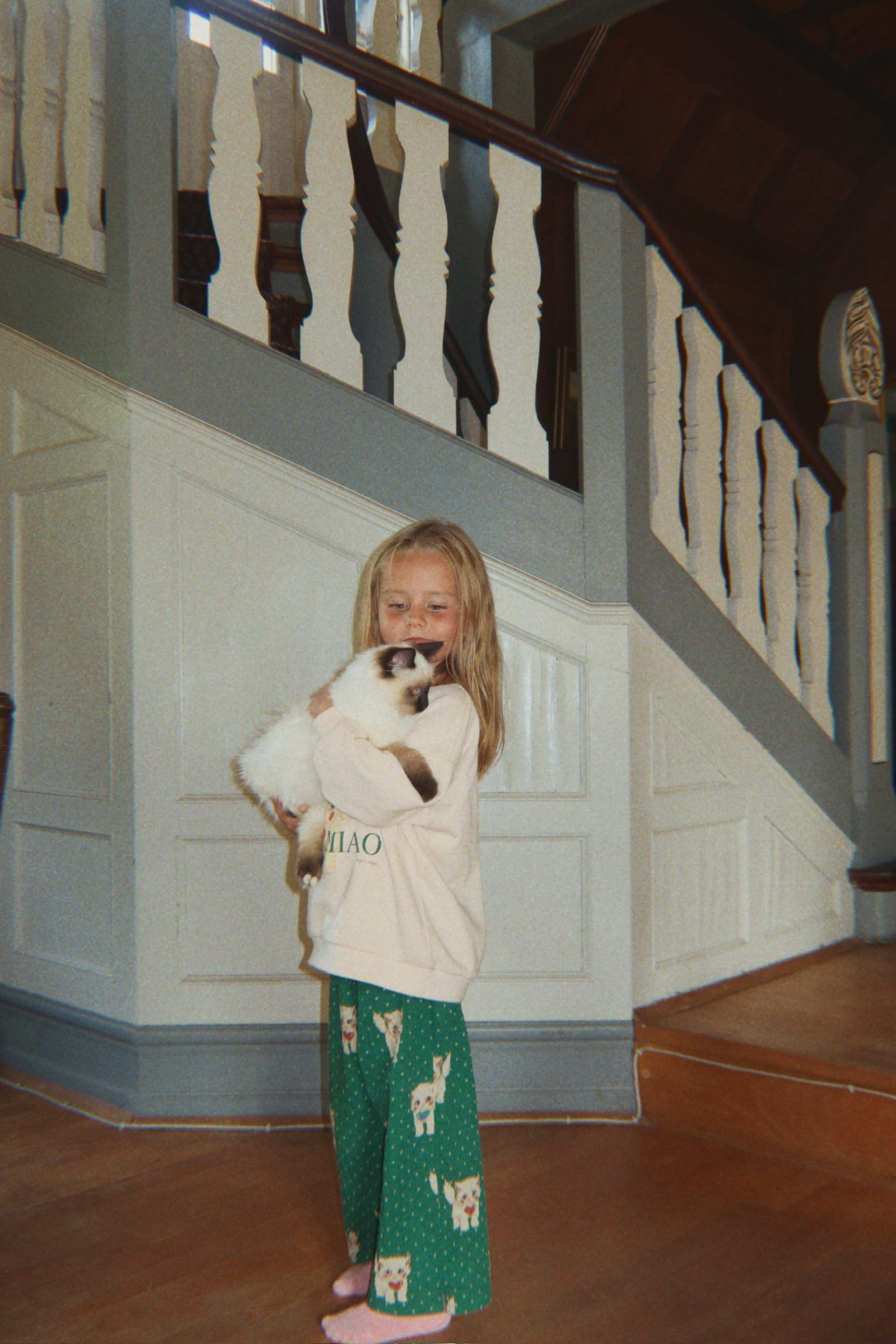 Elin Pants GOTS - Dot Miao Verde