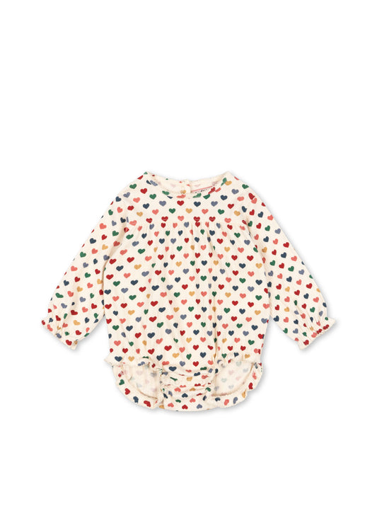 Chleo Romper - Coeur Coloré