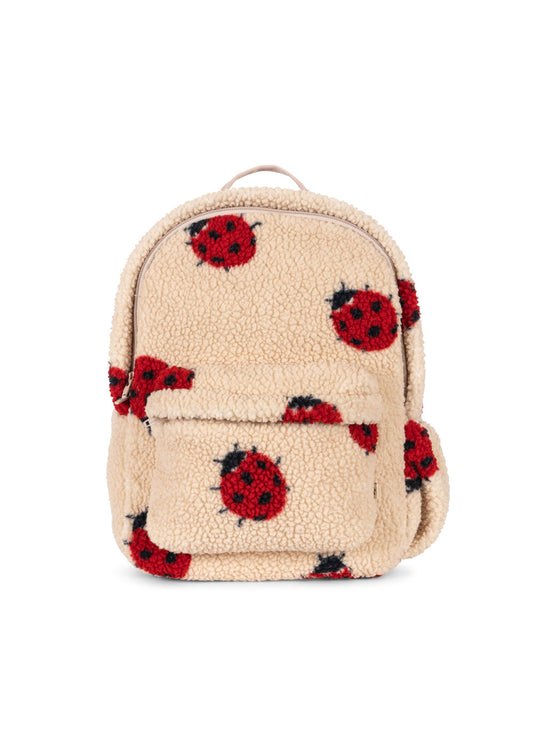 Jody Teddy Backpack - Ladybug Sand