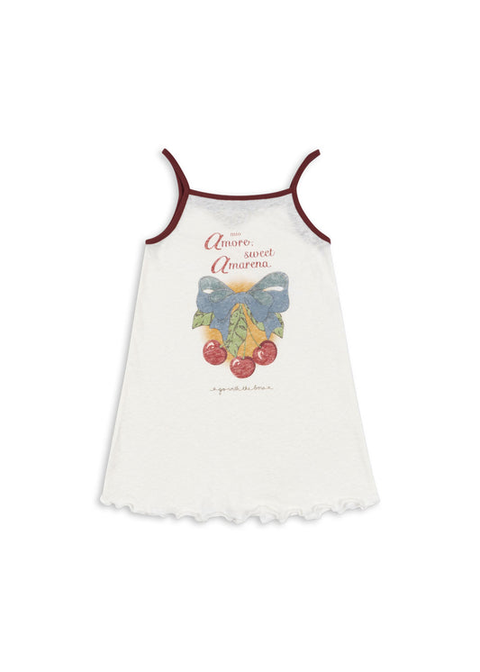 Era Strap Dress OCS - Off White/Amarena