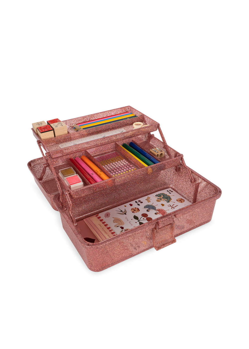 Creative Art Caddy - Glitter Rose