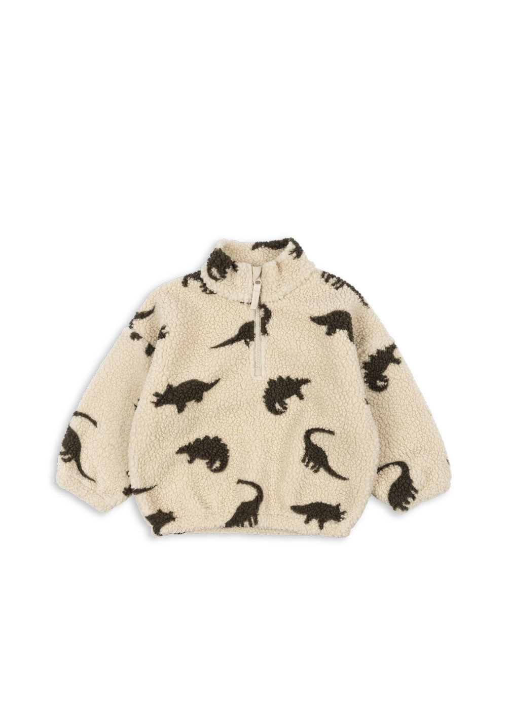 Jody Teddy Half Zip GRS - Dino Silhouette