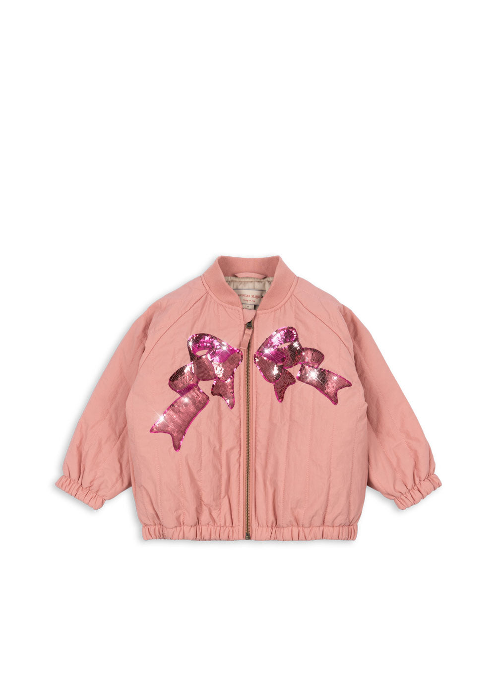 Juno Sequin Bomber Jacket - Rosette