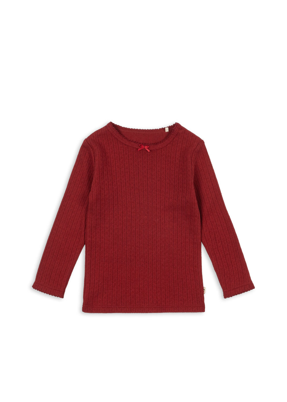 Minnie Blouse GOTS - Red Dahlia