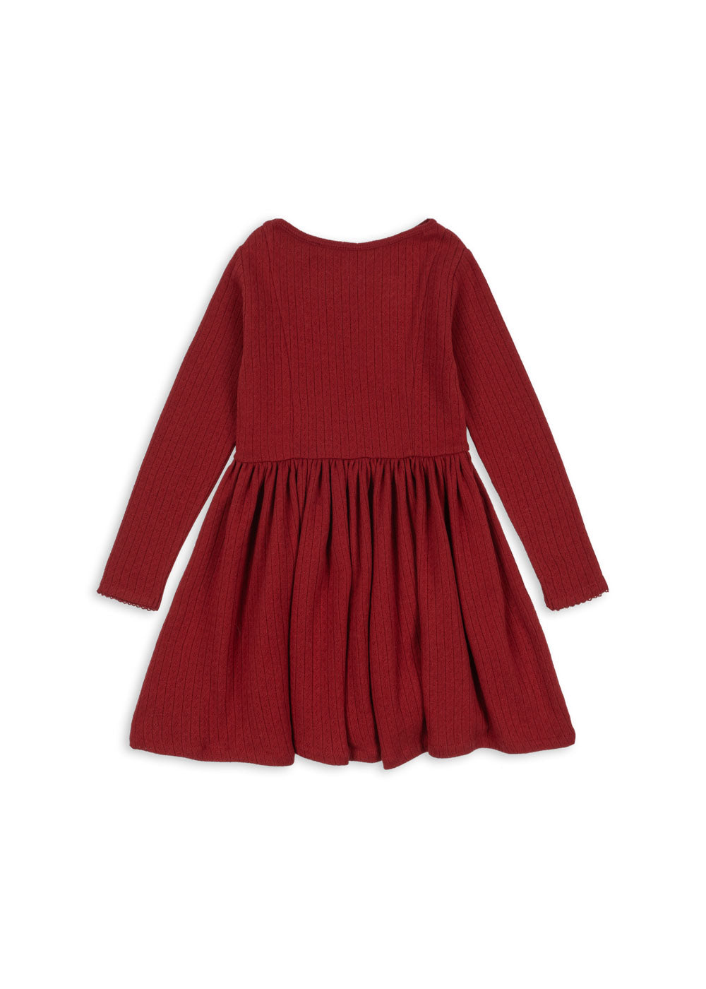 Minnie Dress Gots - Red Dahlia