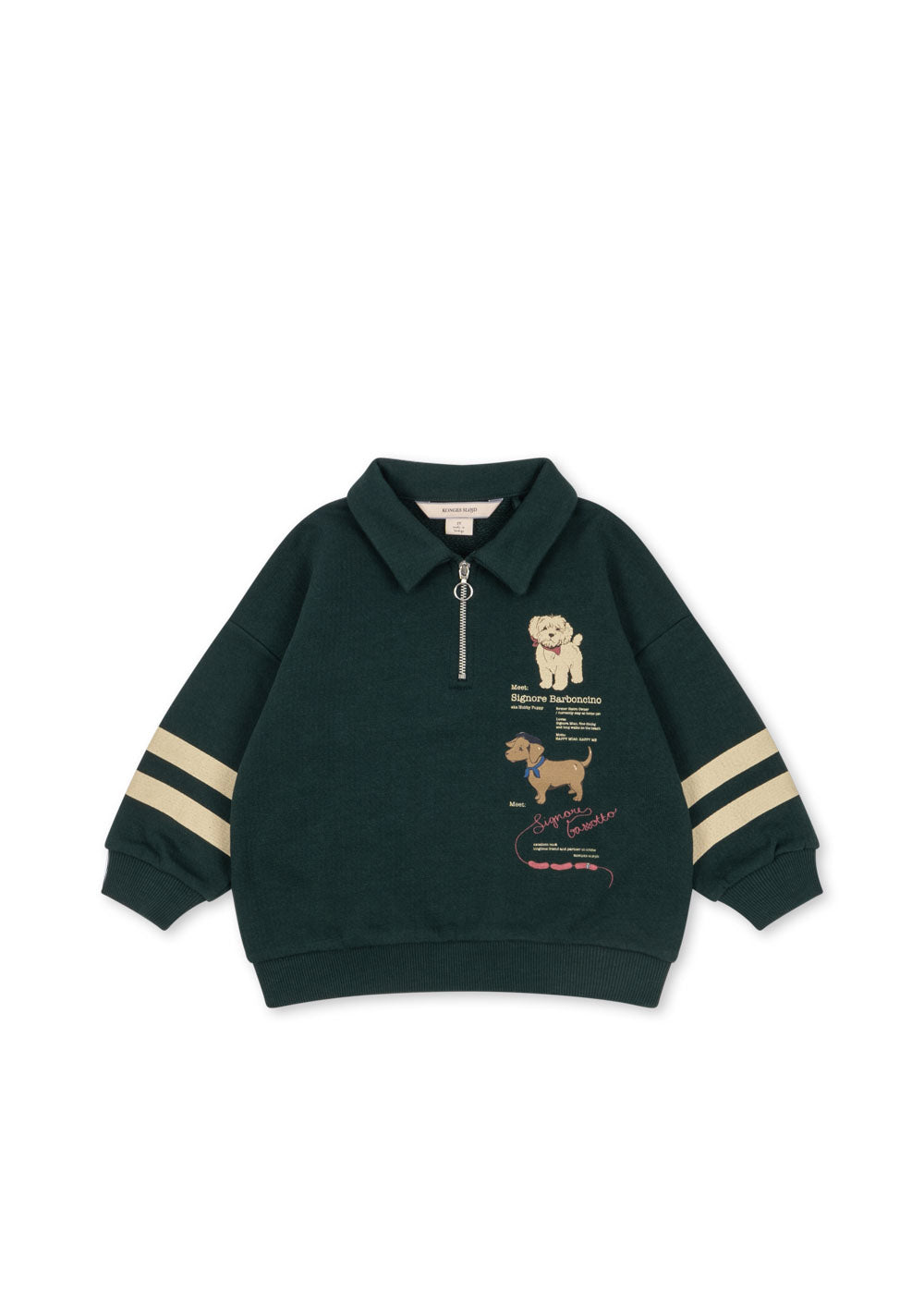 Doggy Half Zip Polo OCS - Pine Grove
