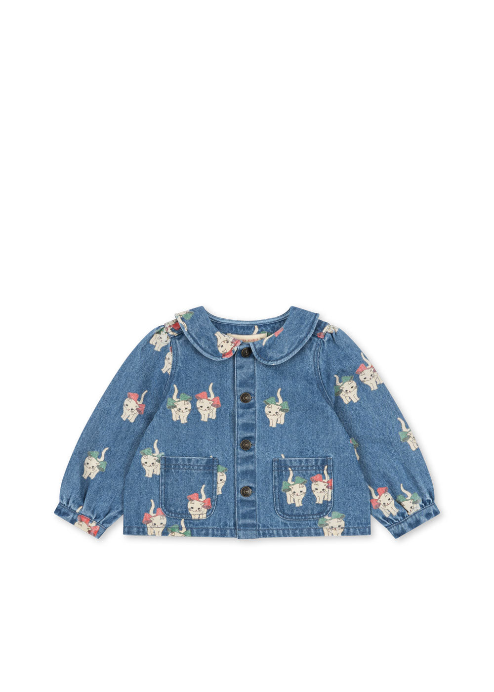 Magot Collar Jacket GOTS - Bow Kitty Denim