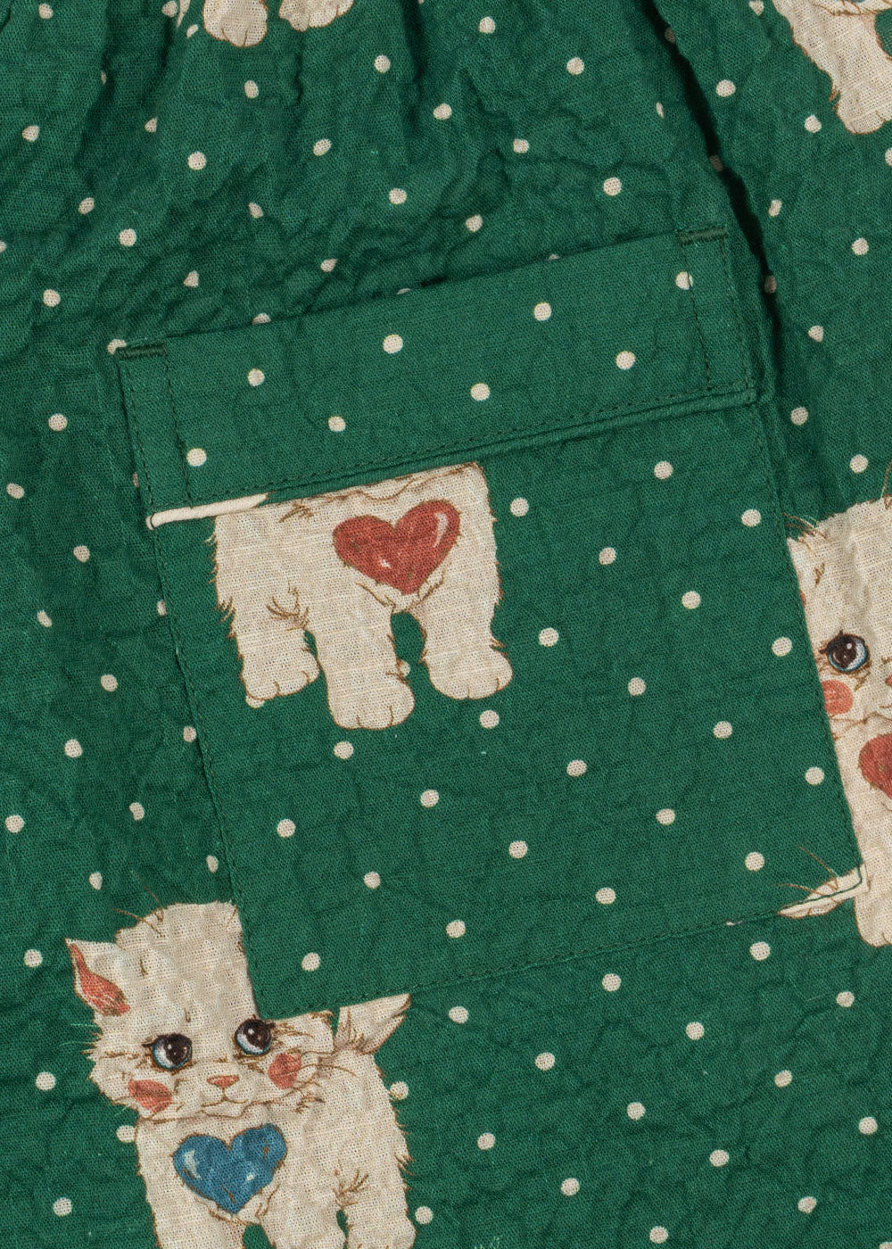 Elin Pants GOTS - Dot Miao Verde