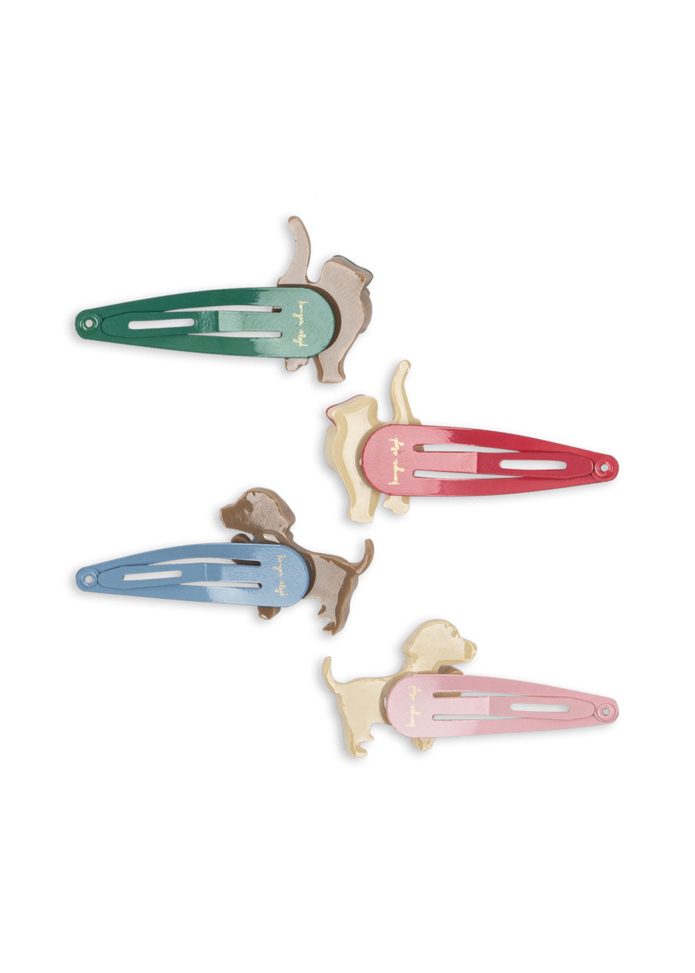 4 Pack Cats & Dogs Hair Clip
