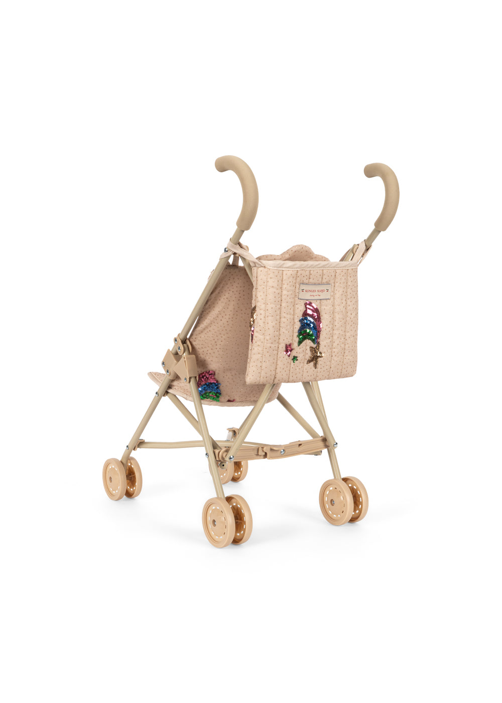 Tulle Doll Stroller - Rainbow Star