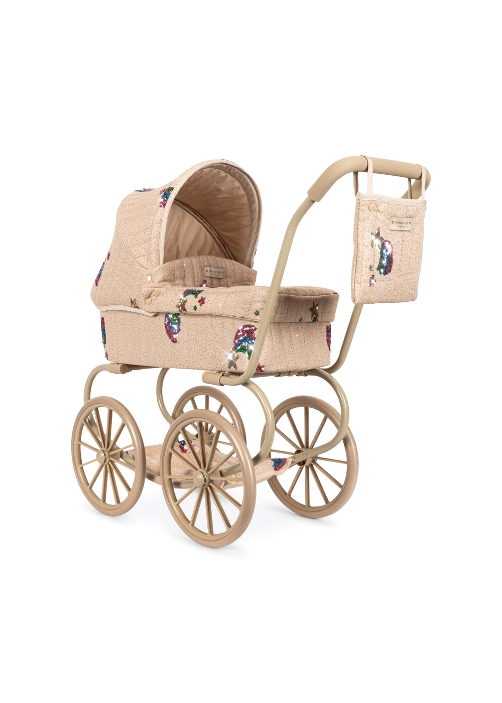 Minnie Tulle Doll Pram - Rainbow Star