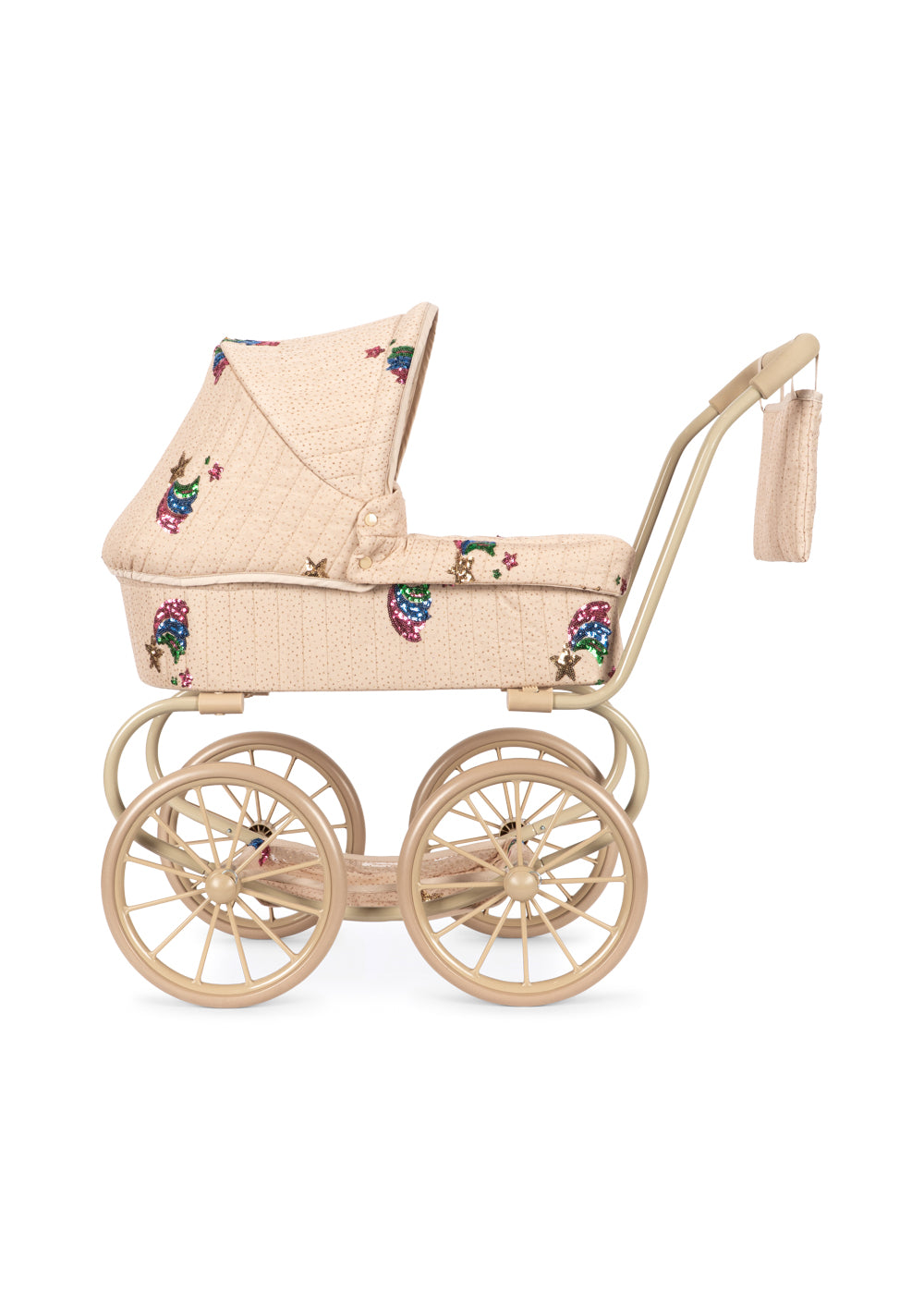 Minnie Tulle Doll Pram - Rainbow Star