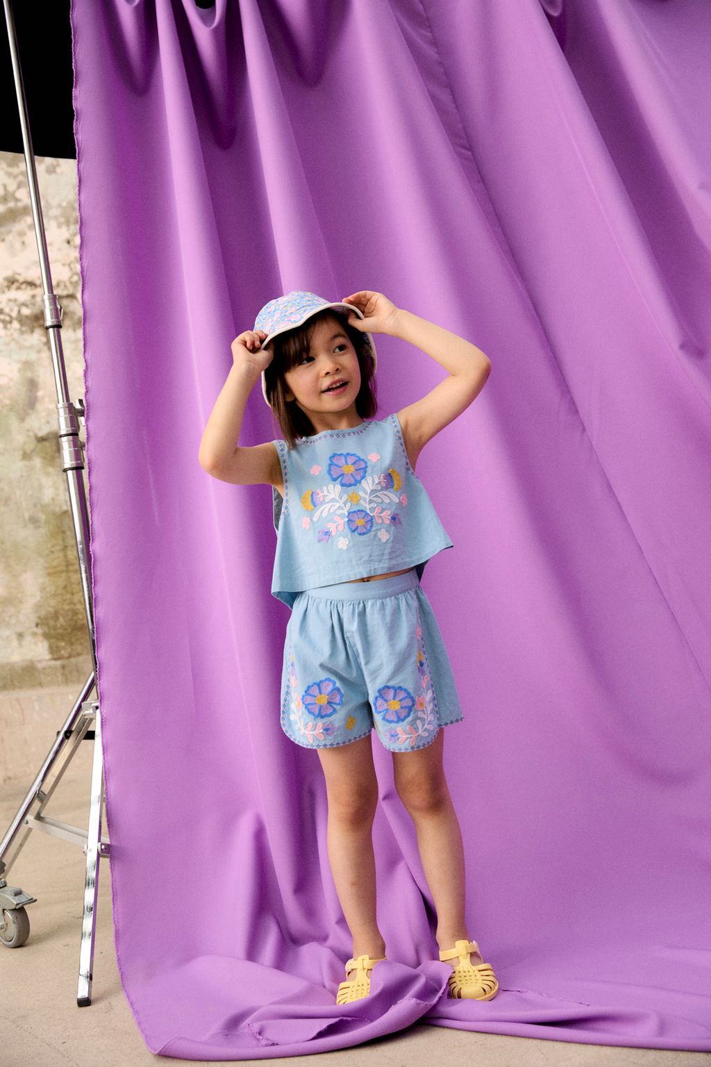 Shorts Maïwen - Stone Blue