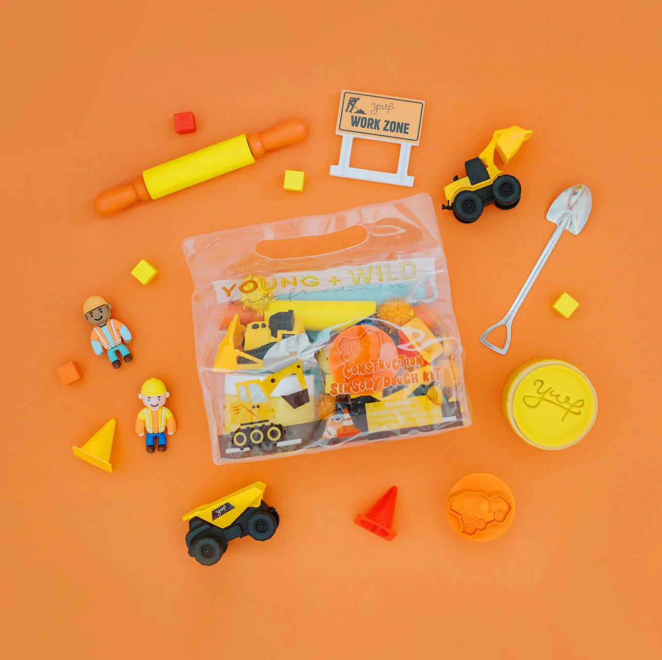 Sensory Dough Bag - Construction